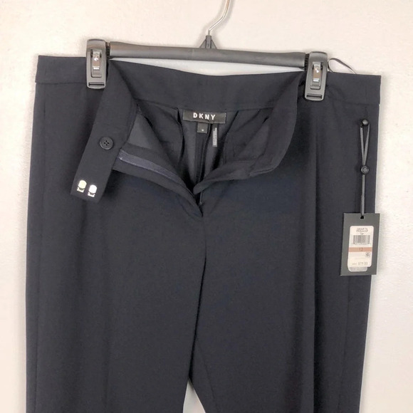 NWT DKNY Navy Blue Scuba Career Pant Size 12 - Picture 5 of 10